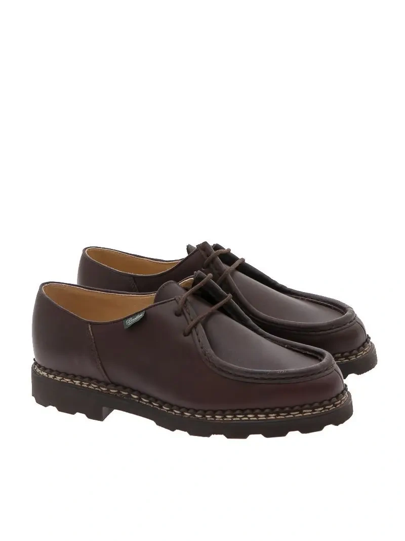 Pantofi PARABOOT derby 715612 CAFE - Img 5