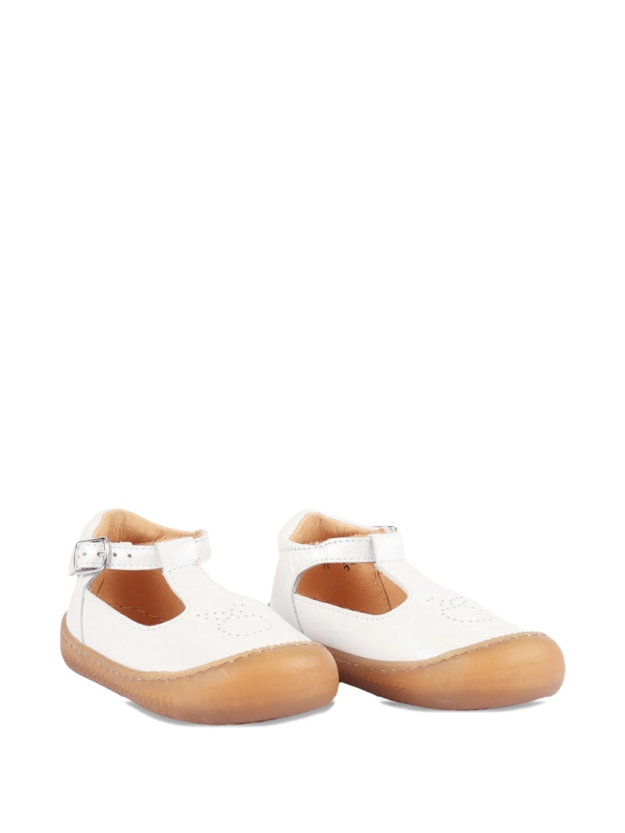 Pantofi premergatori POM D'API albi din piele - Img 2