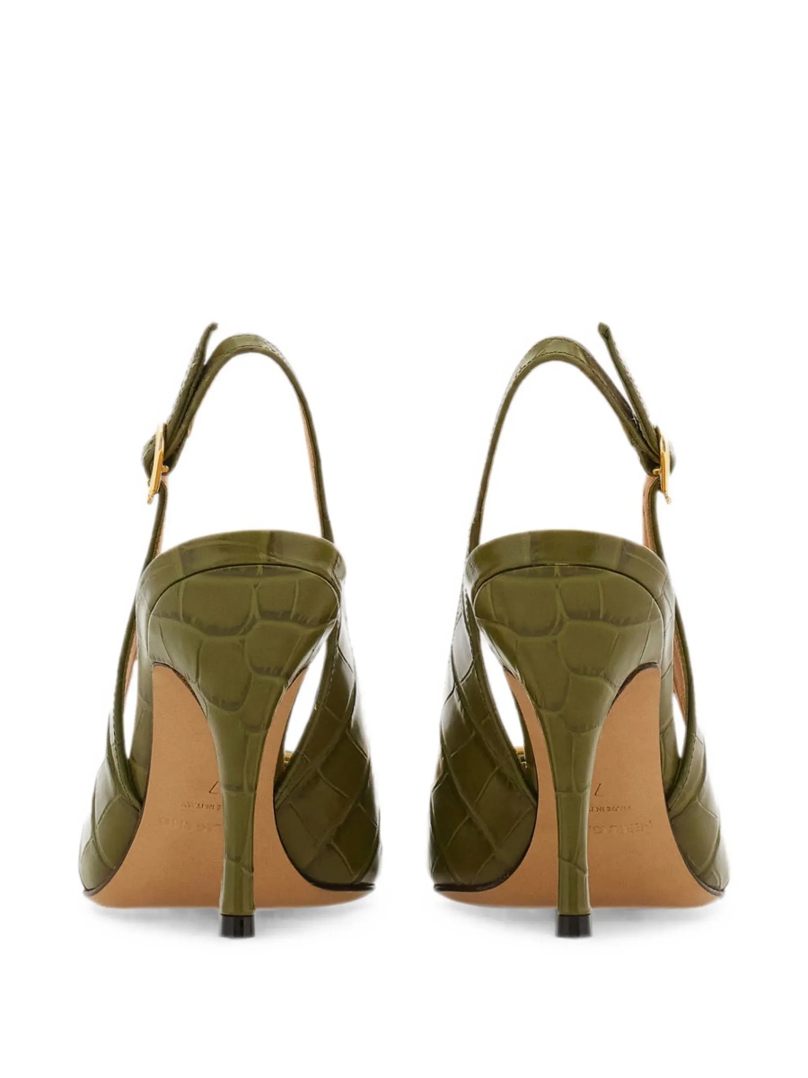 Pantofi "Sara Croc 65MM" Slingback - Img 7