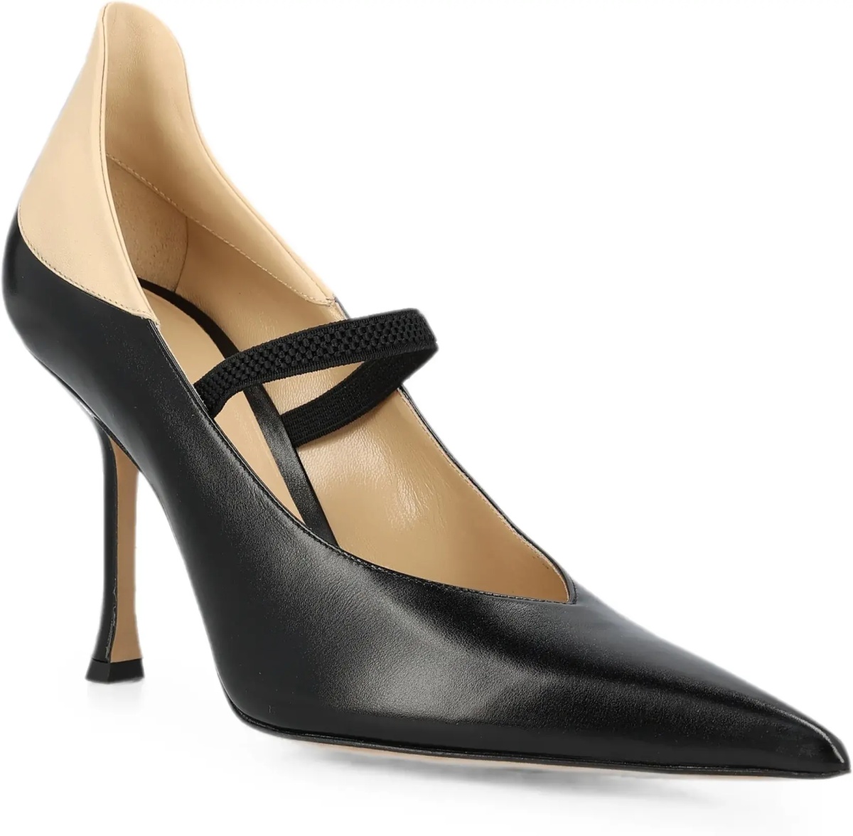 Pantofi Two-tone calfskin Pumps - Img 5