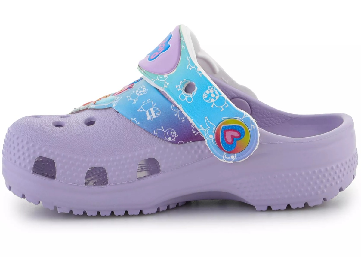 Papuci Classic Peppa Pig Clog T Lavender - Img 4