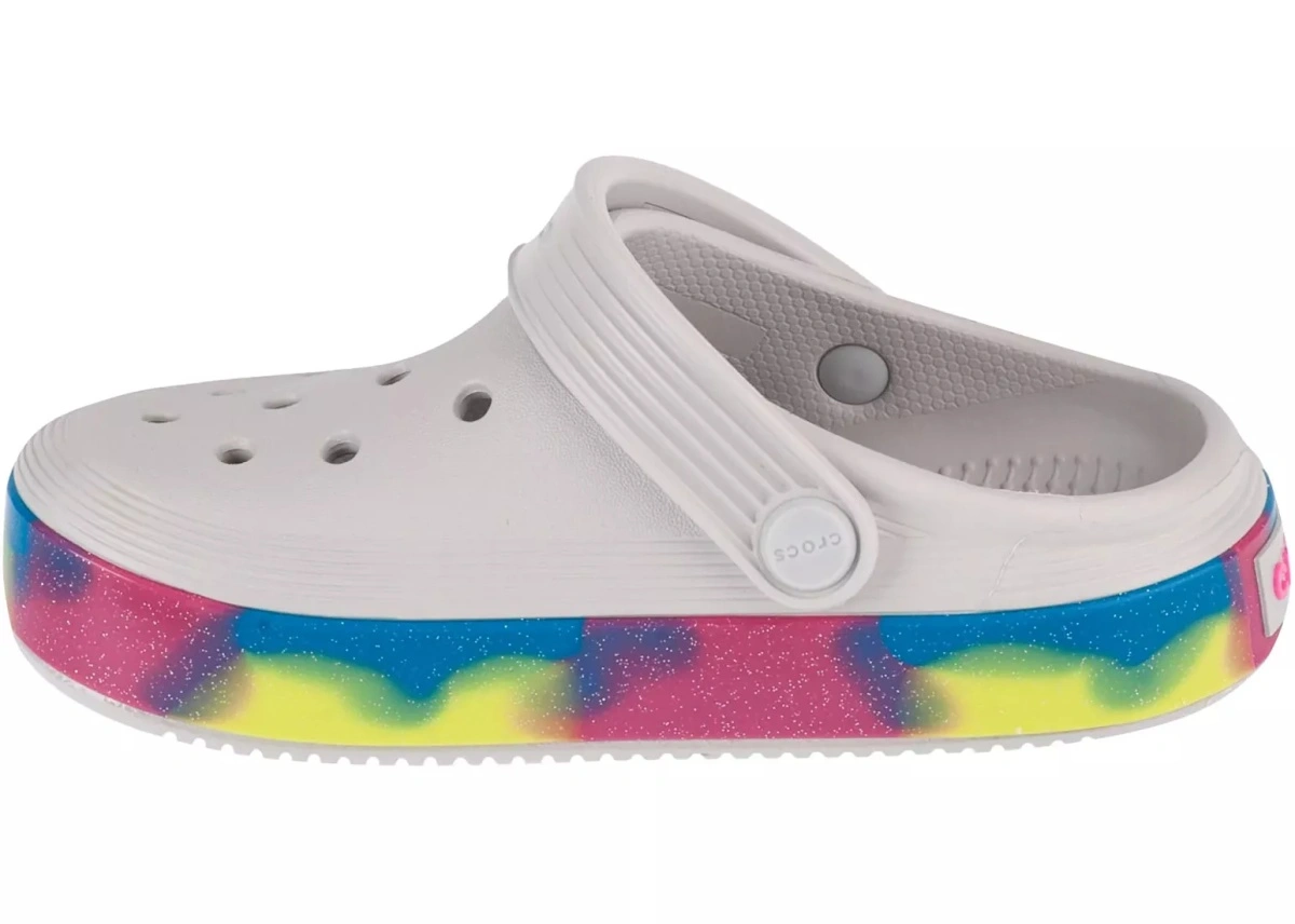 Papuci Off Court Glitter Band Kids Clog - Img 2