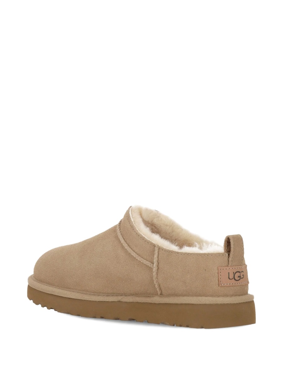 Papuci UGG maro din piele intoarsa - Img 4