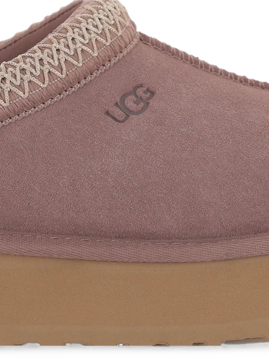 Papuci UGG roz din piele intoarsa - Img 5