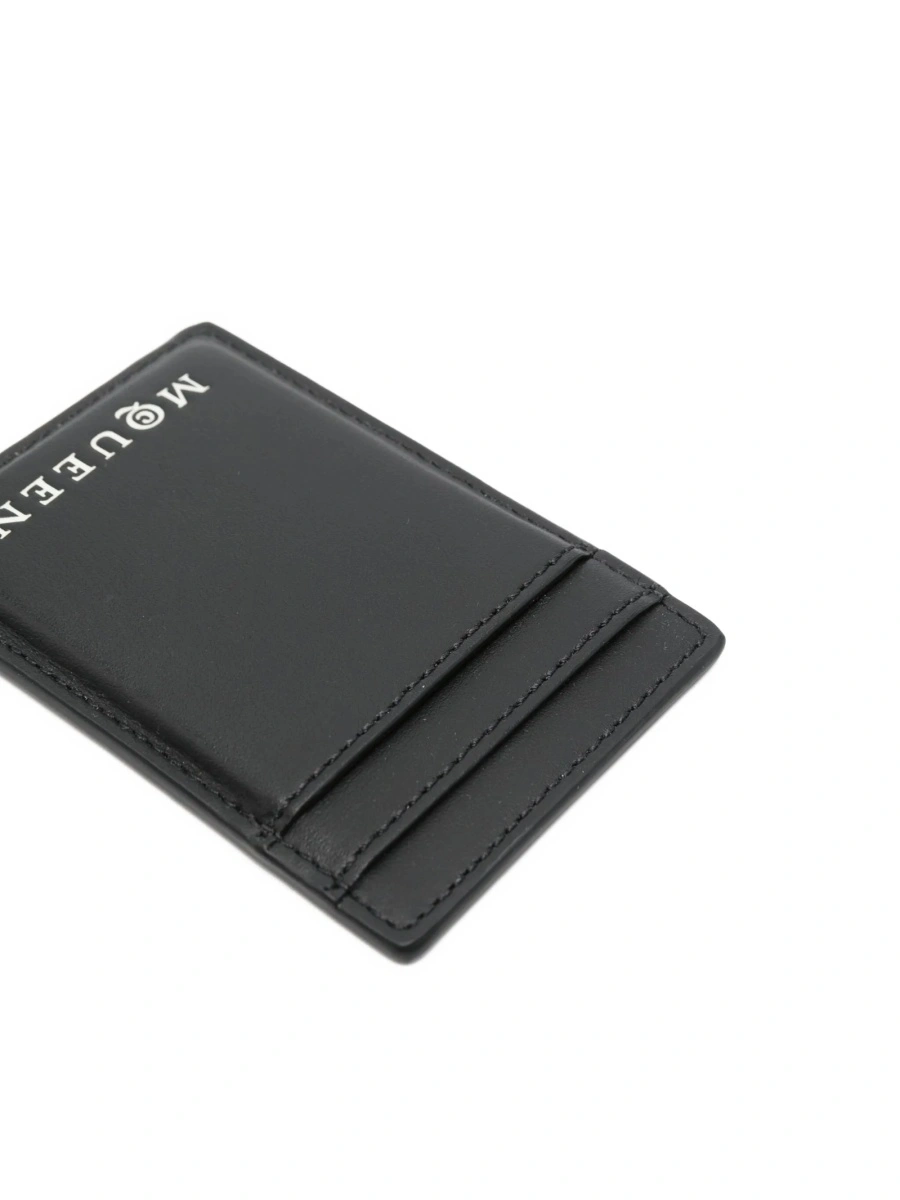 Portofel Alexander McQueen negru din piele - Img 3