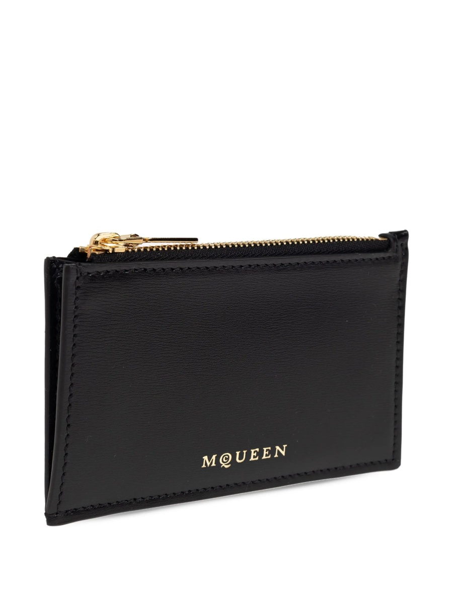 Portofel Alexander McQueen negru din piele - Img 3