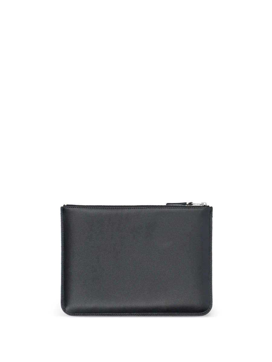 Portofel Comme des Garçons negru din piele - Img 2