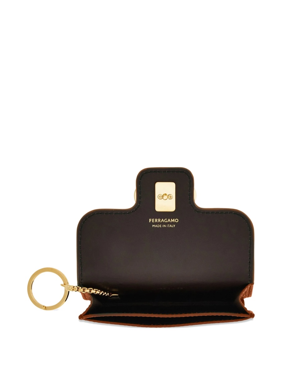 Portofel Ferragamo gancini maro - Img 4