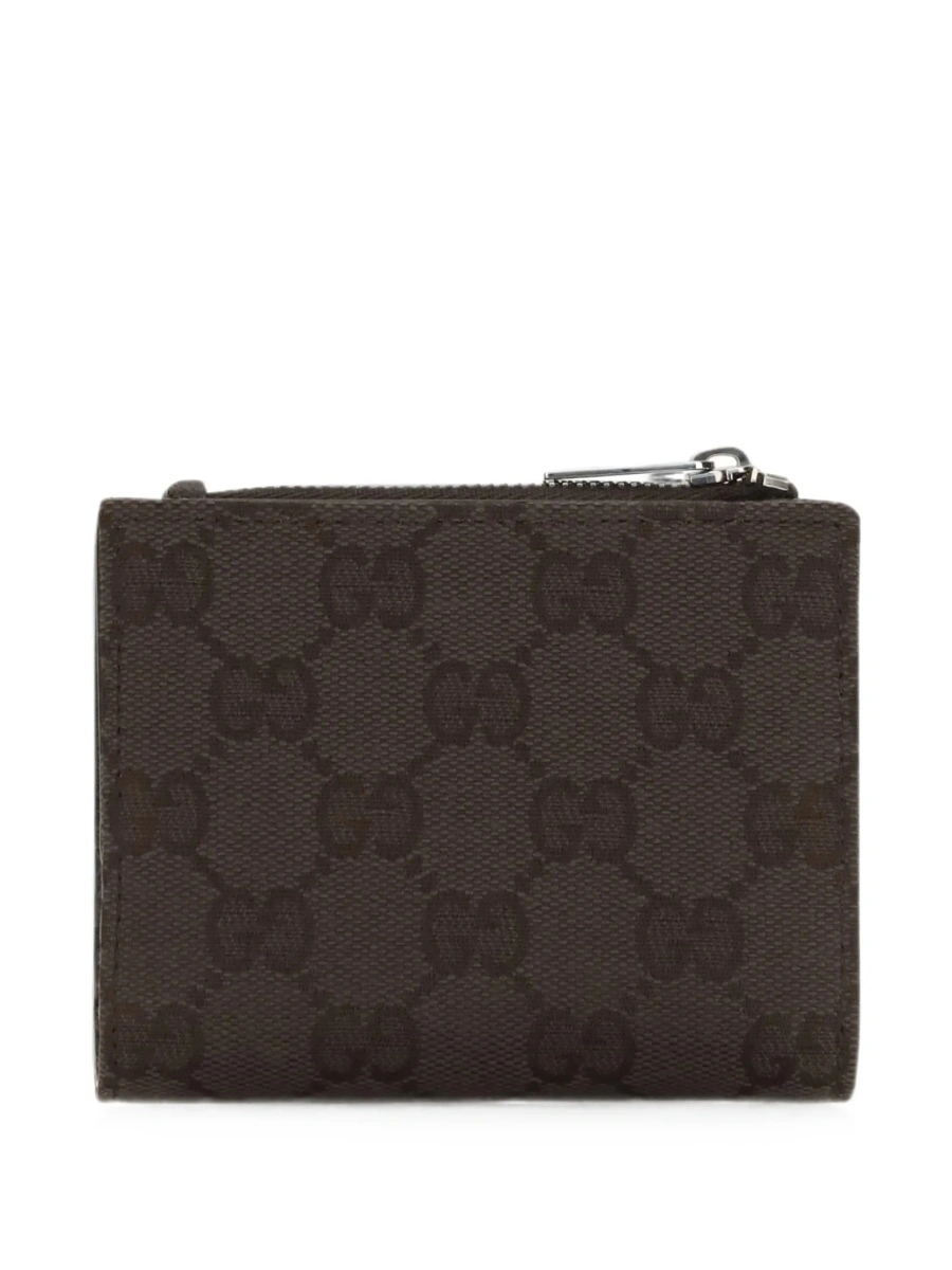 Portofel Gucci maro din material textil - Img 2