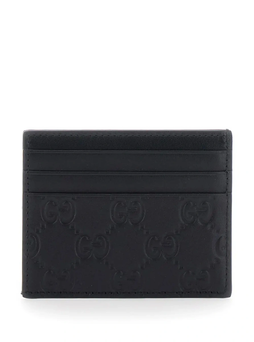 Portofel Gucci negru din piele - Img 2