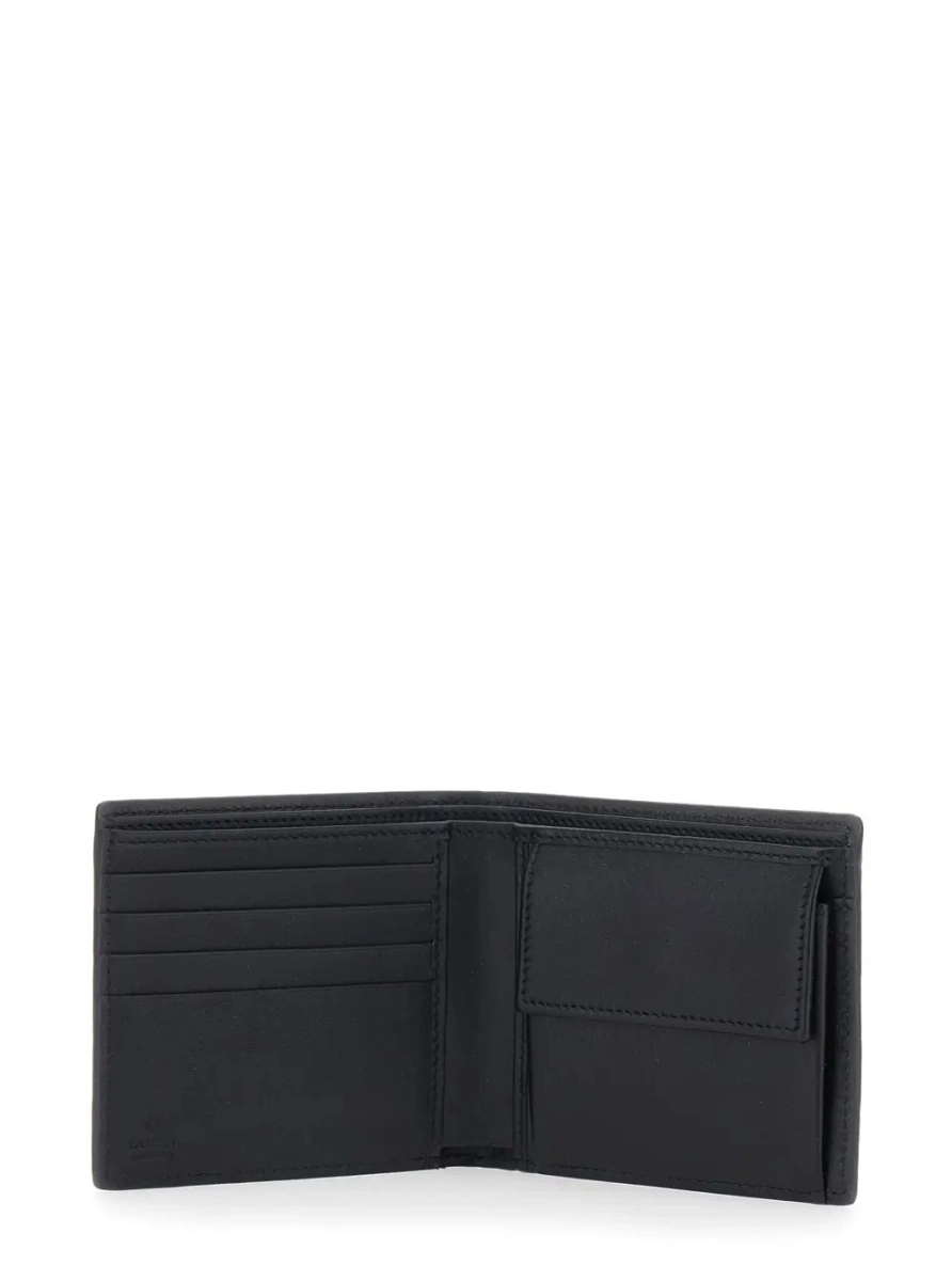 Portofel Gucci negru din piele - Img 3