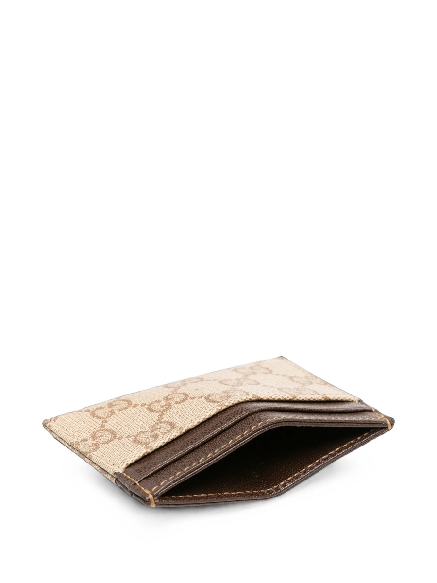 Portofel Gucci neutru din material textil si piele - Img 3
