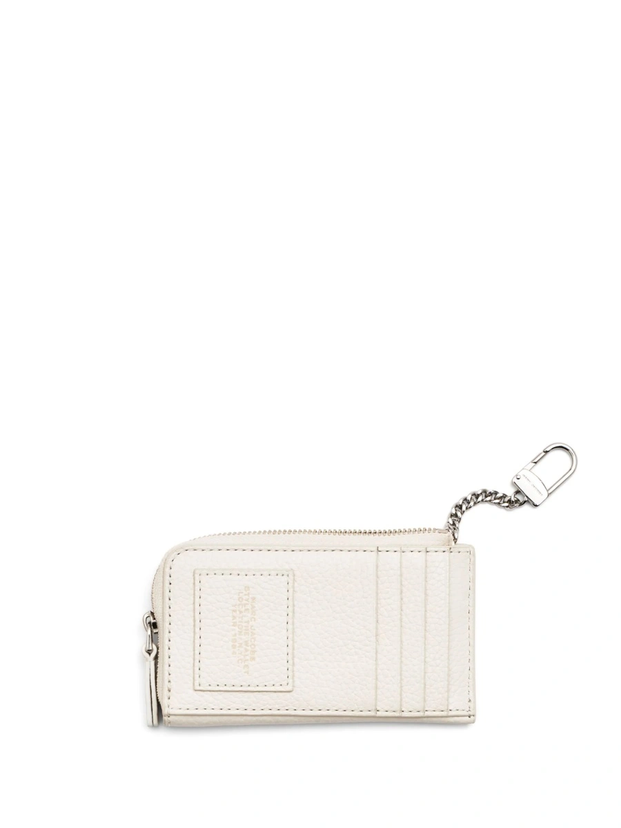 Portofel Marc Jacobs alb din piele - Img 2