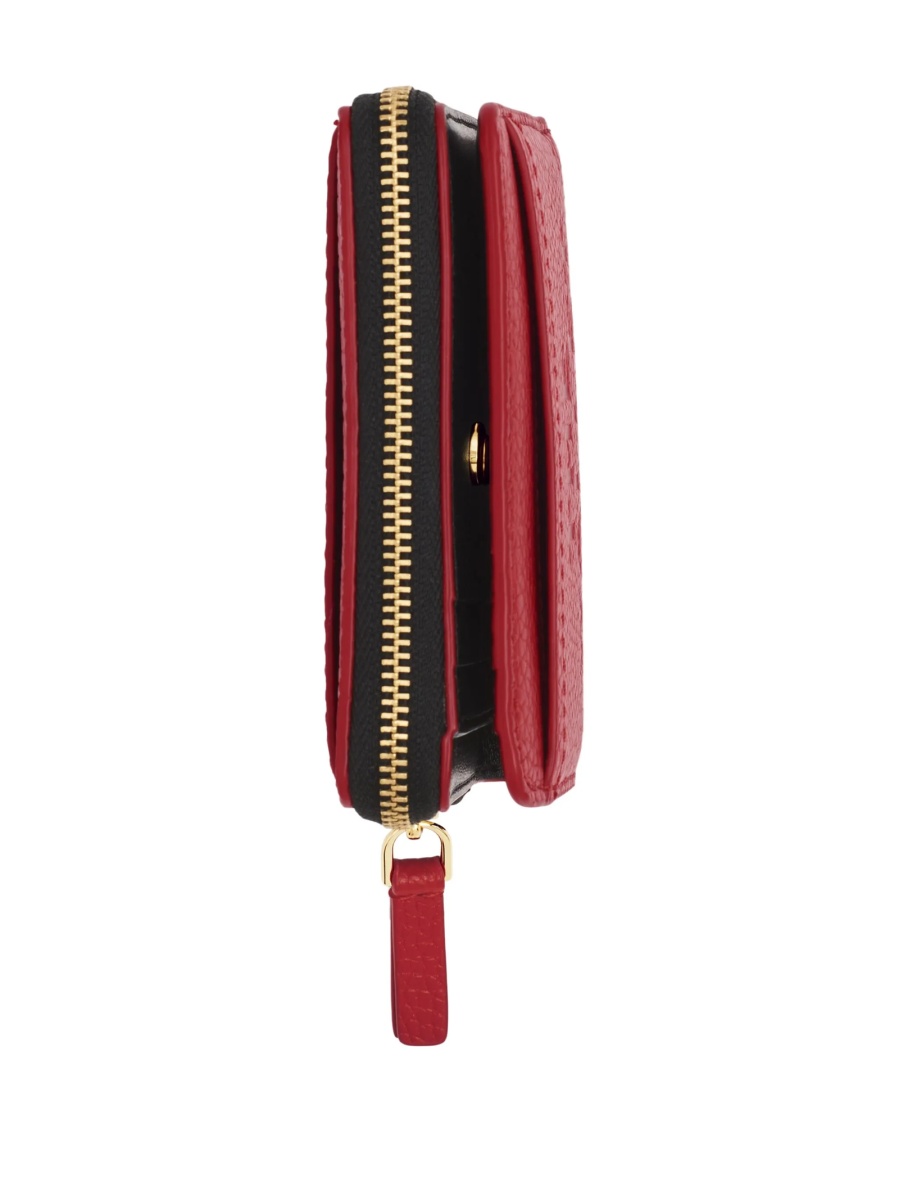 Portofel Marc Jacobs rosu din piele - Img 3