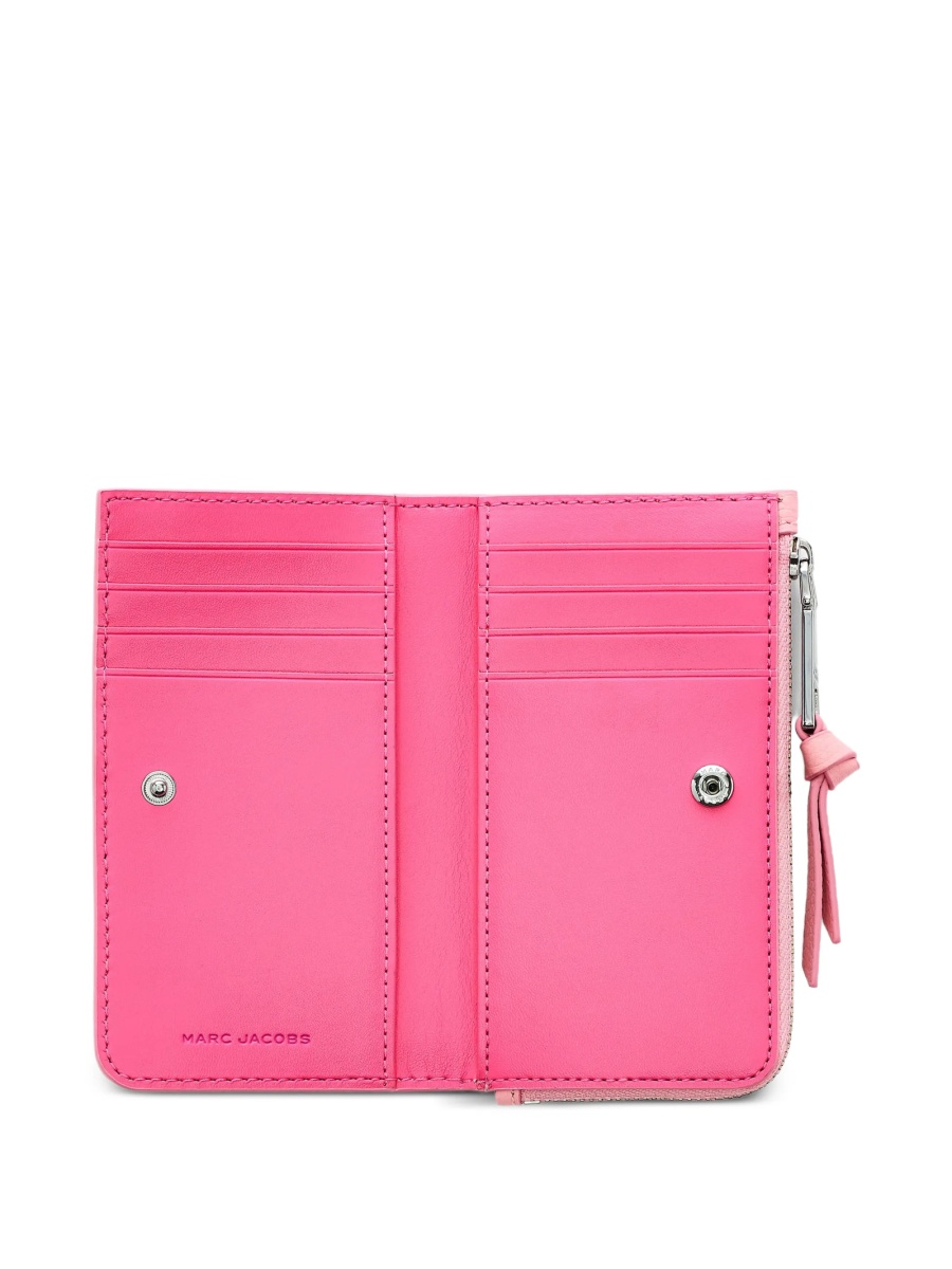 Portofel Marc Jacobs roz din piele - Img 5