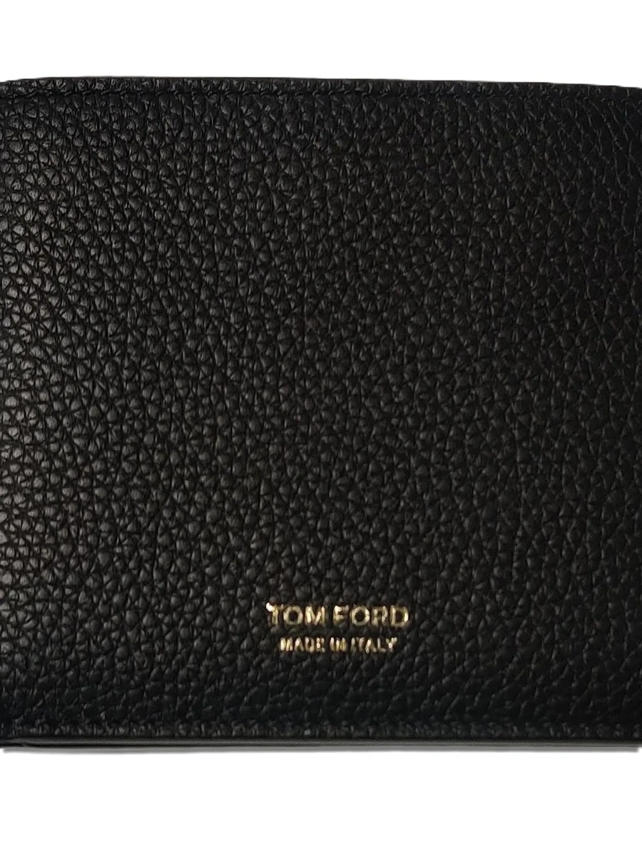 Portofel Tom Ford negru din piele - Img 4