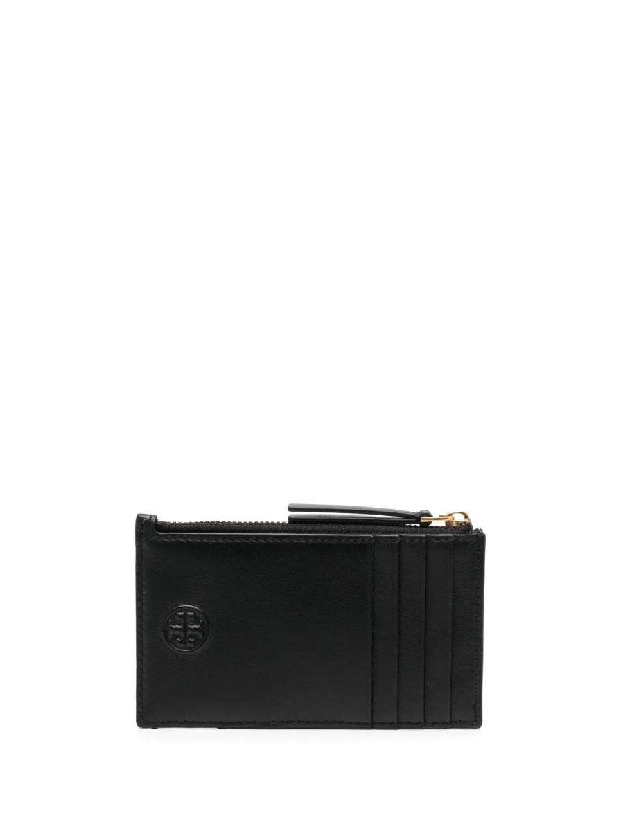 Portofel Tory Burch fleming negru din piele - Img 2