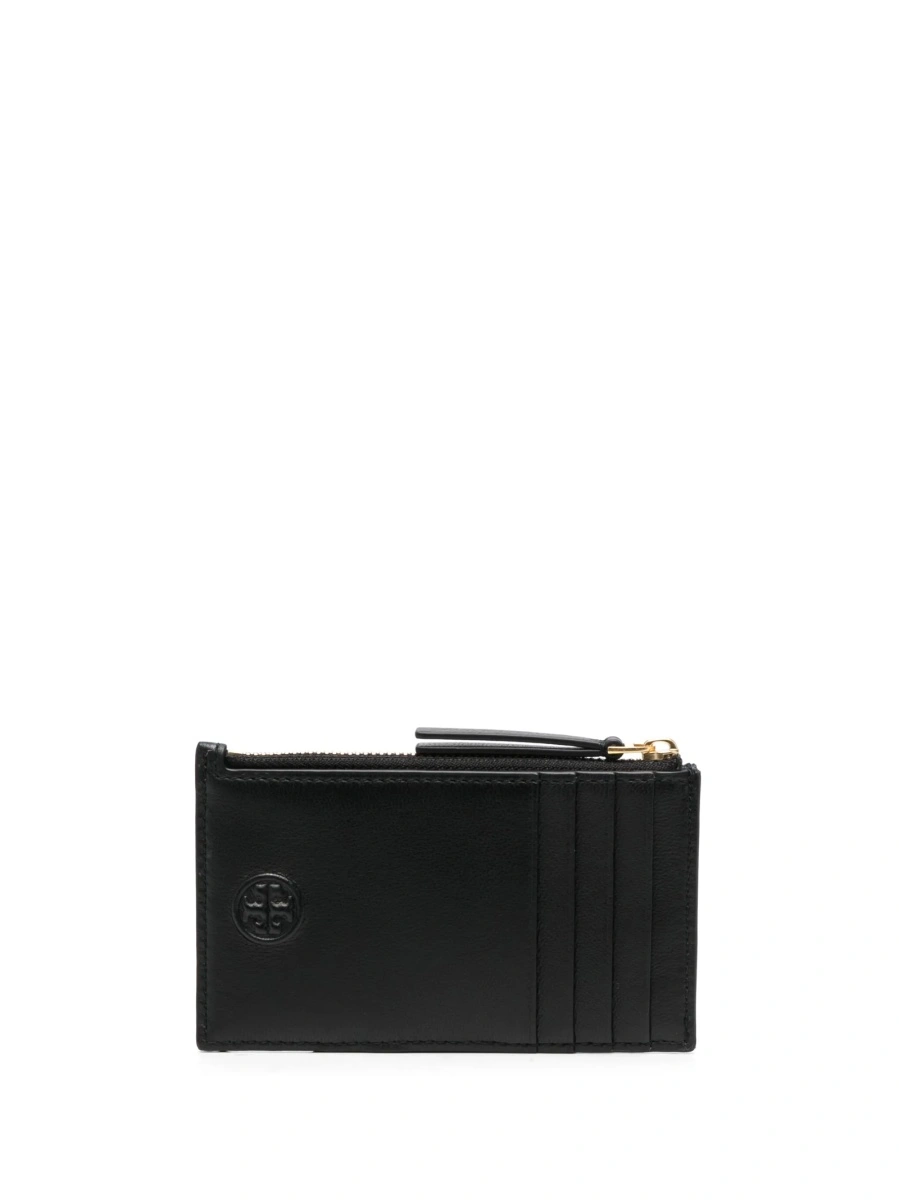 Portofel Tory Burch fleming negru din piele - Img 2