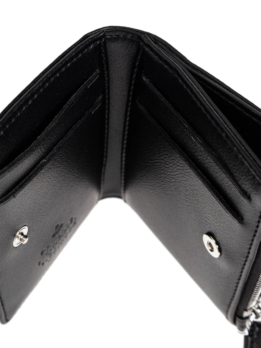 Portofel Vivienne Westwood negru din polyester - Img 4