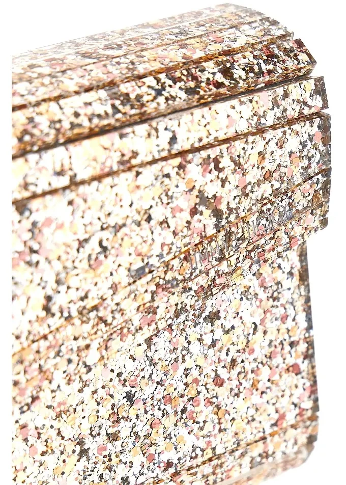 Portofele 'Candy' glittered clutch - Img 3