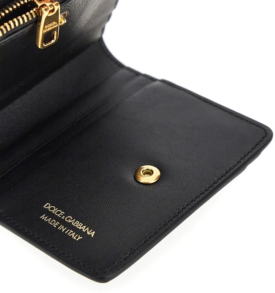 Portofele Leather bi-fold cardholder with logo - Img 4
