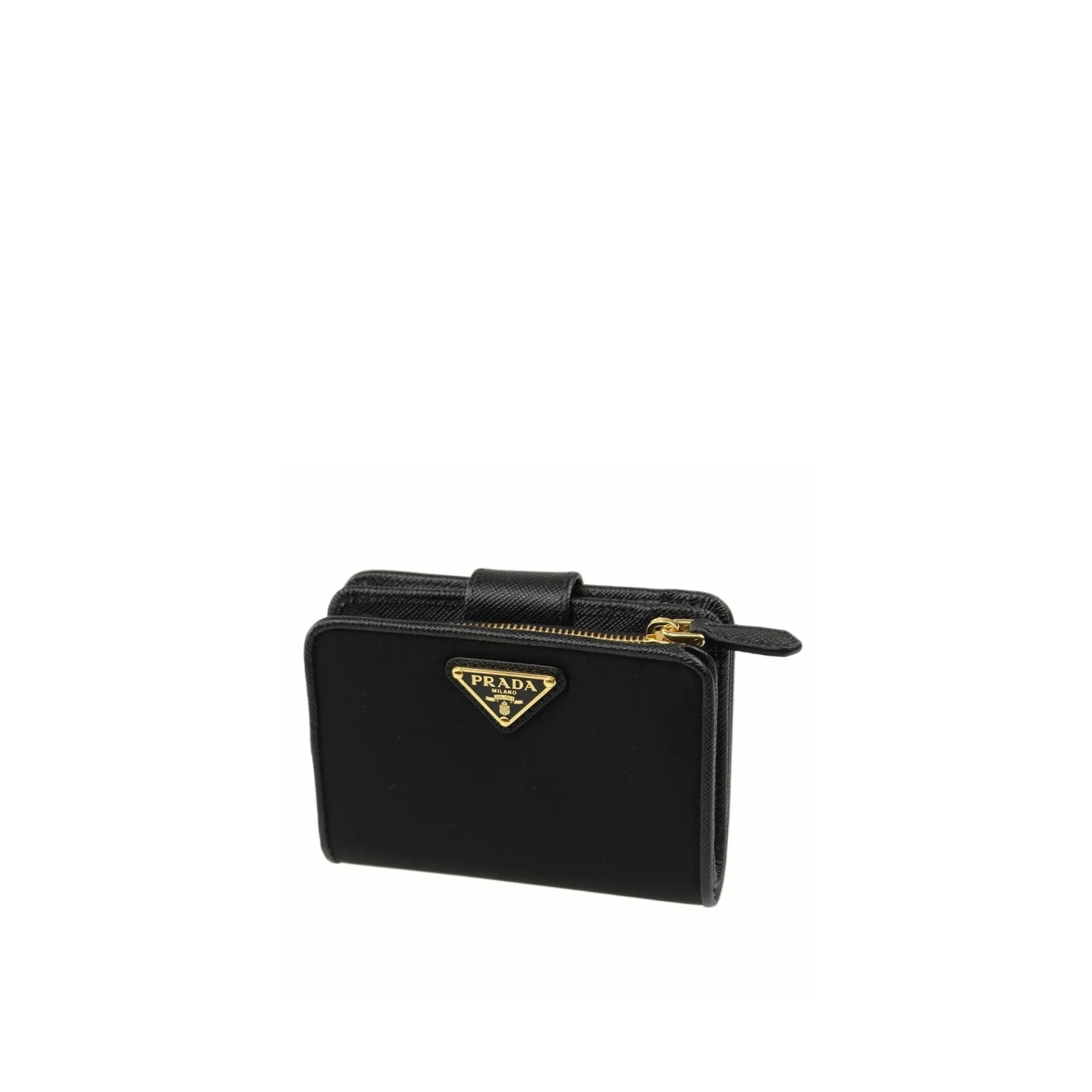 Prada Nylon and Leather French Wallet - Img 3