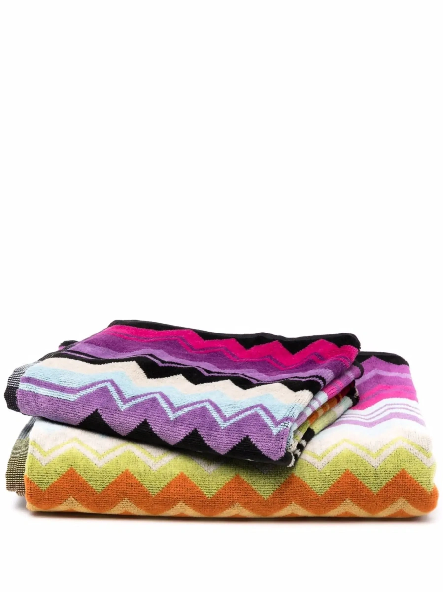 Prosoape de baie MISSONI BEACHWEAR HOME multicolor din bumbac - Img 5