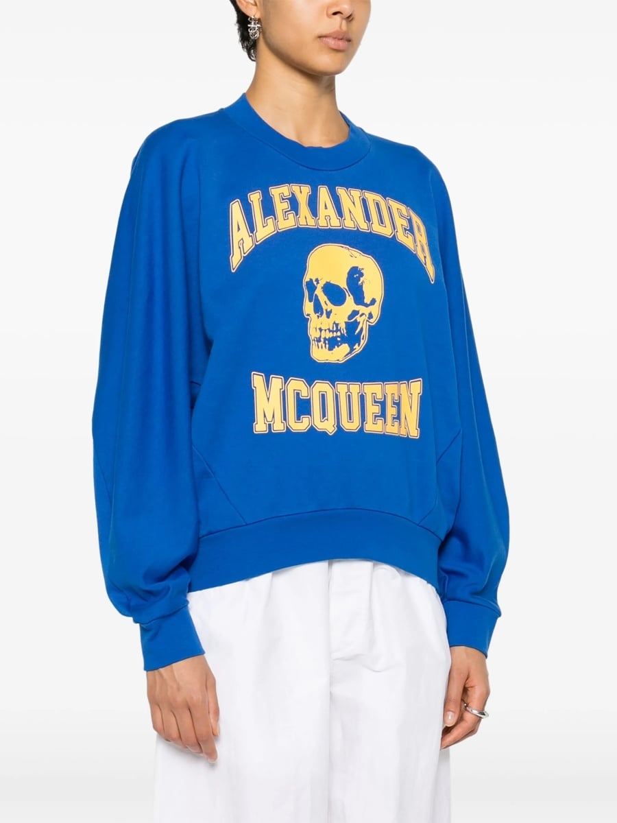 Pulover Alexander McQueen albastru - Img 3