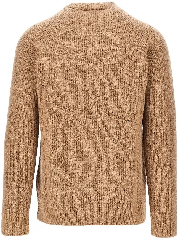 Pulover Alpaca-wool blend crewneck sweater - Img 3