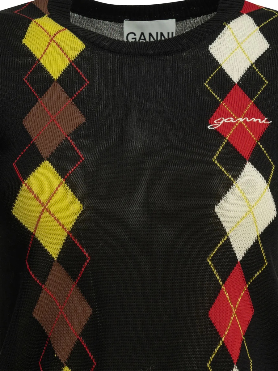 Pulover "Argyle" crewneck sweater - Img 3