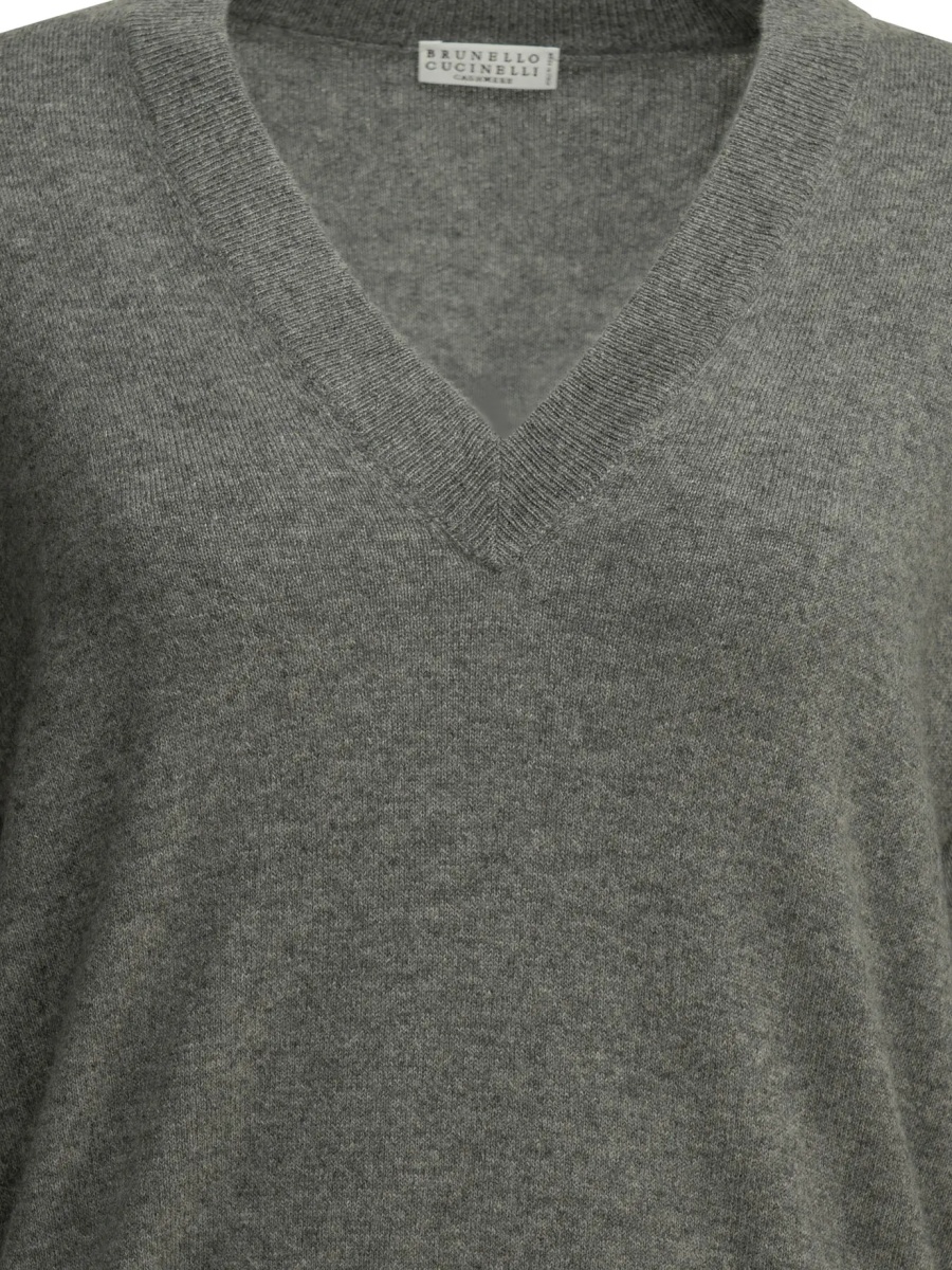Pulover Cashmere V-neck sweater - Img 3