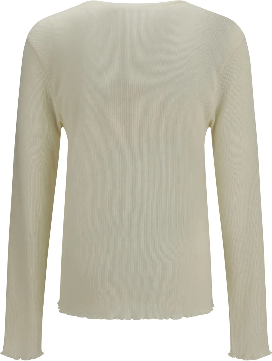 Pulover Cotton-blend long-sleeve Sweater - Img 2