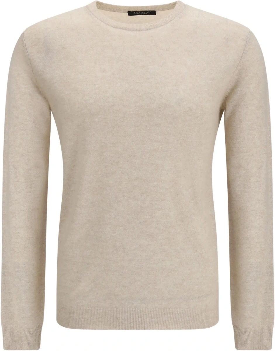 Pulover Crewneck Sweater in cashmere and linen - Img 6
