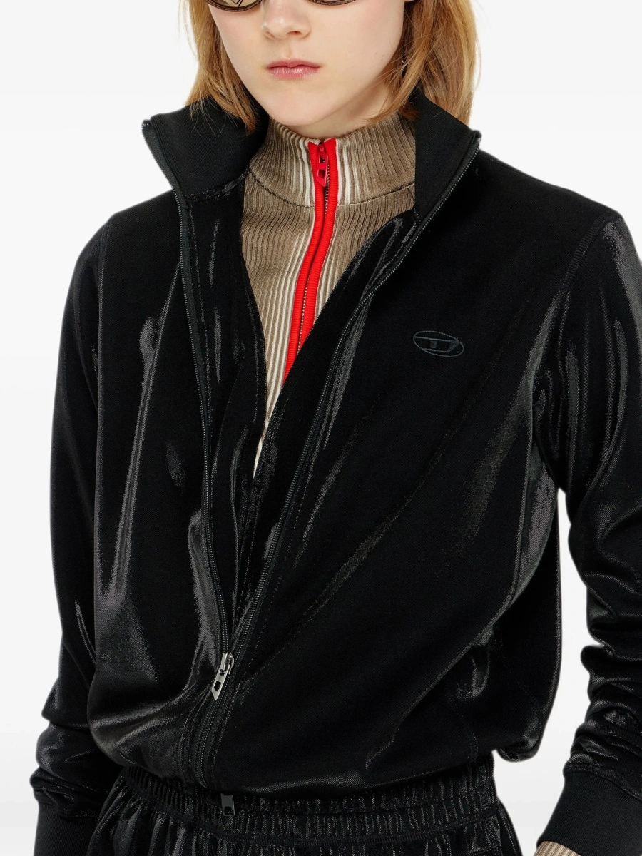 Pulover Diesel Oval D negru - Img 5