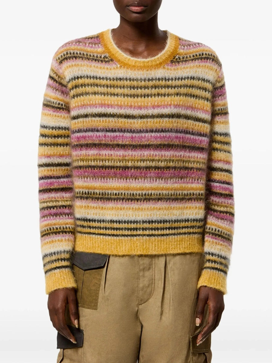 Pulover Isabel Marant multicolor din lana - Img 5