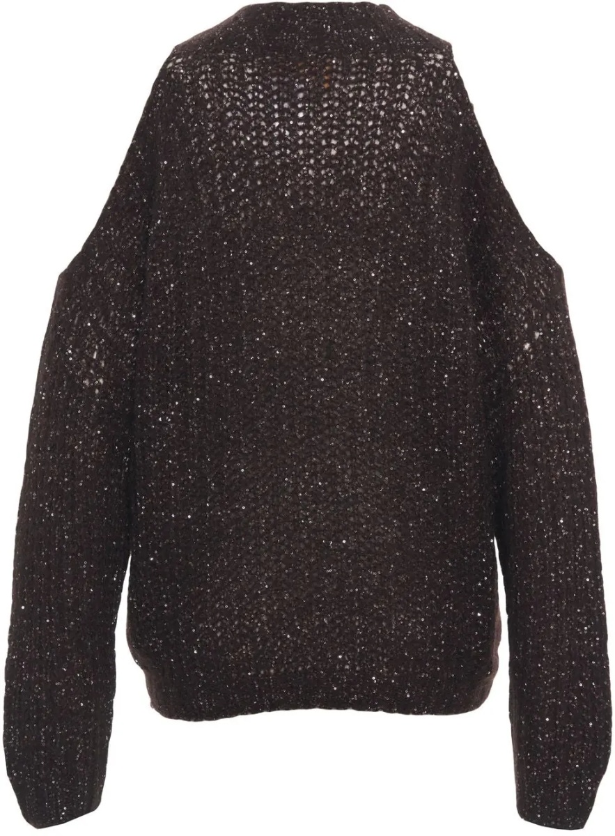 Pulover Knit sweater with cut-outs - Img 3