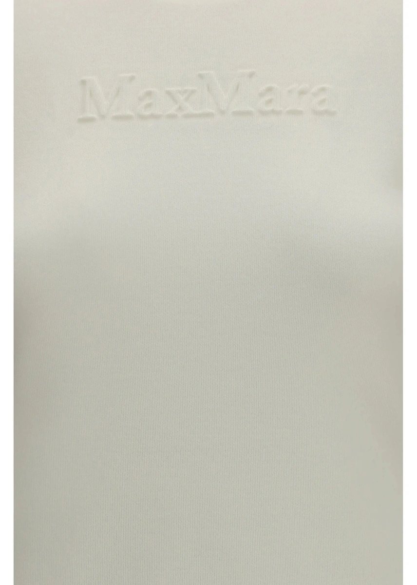 Pulover Max Mara alb din lana - Img 3