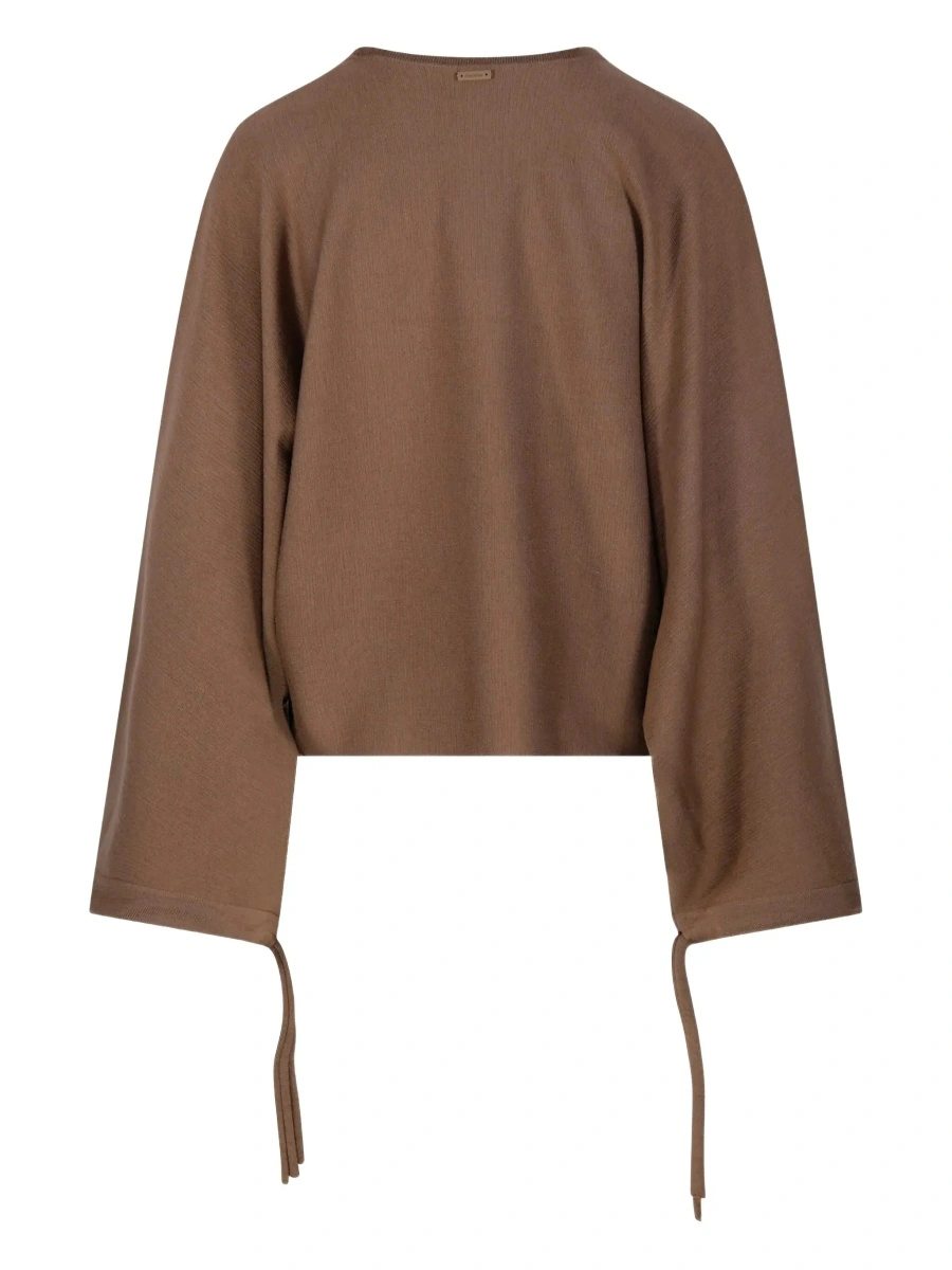 Pulover Max Mara maro din lana - Img 4