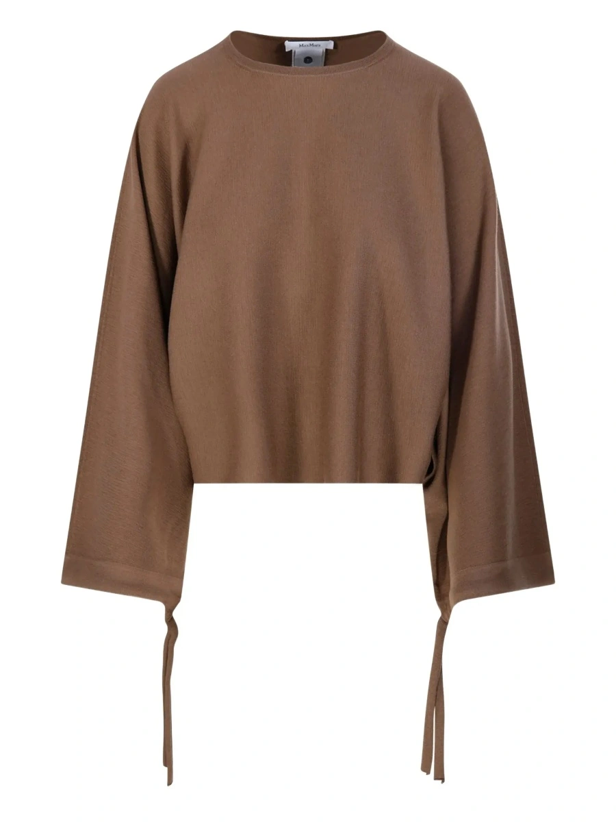 Pulover Max Mara maro din lana - Img 7