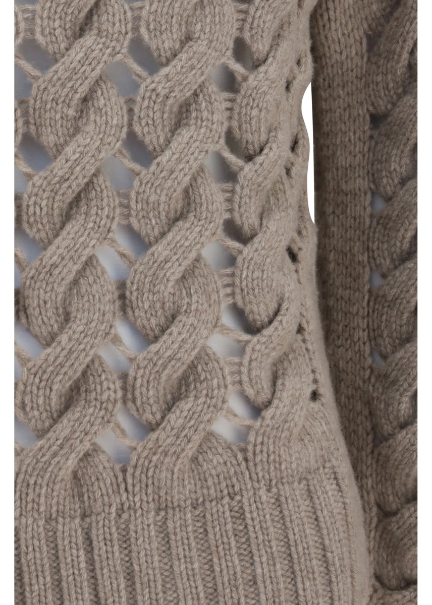 Pulover P.A.R.O.S.H. Perforated turtleneck Sweater - Img 3