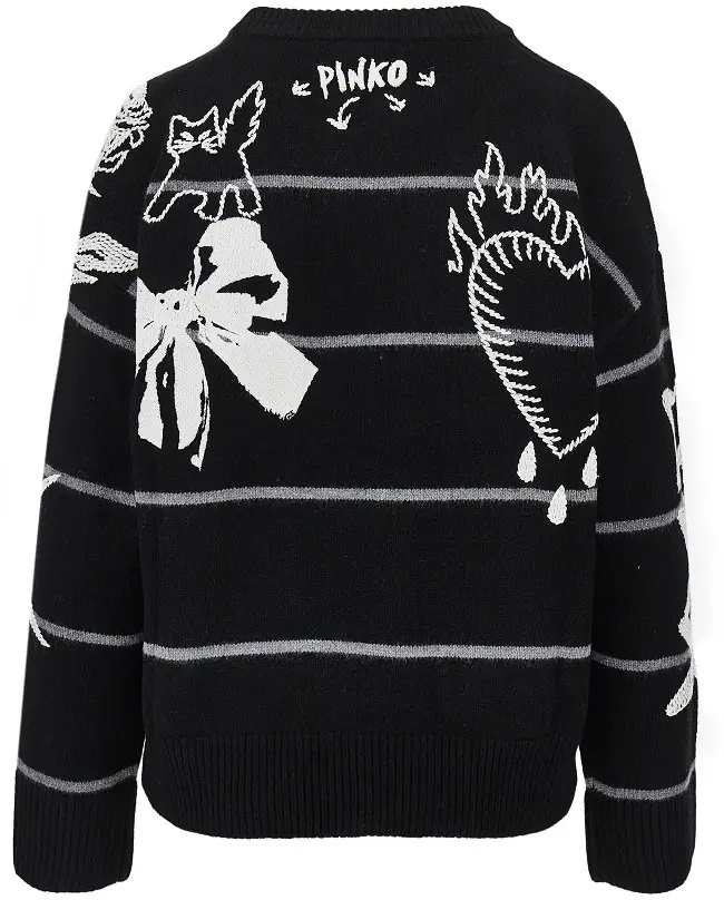 Pulover 'Quiet Is The New Punk' wool sweater - Img 3