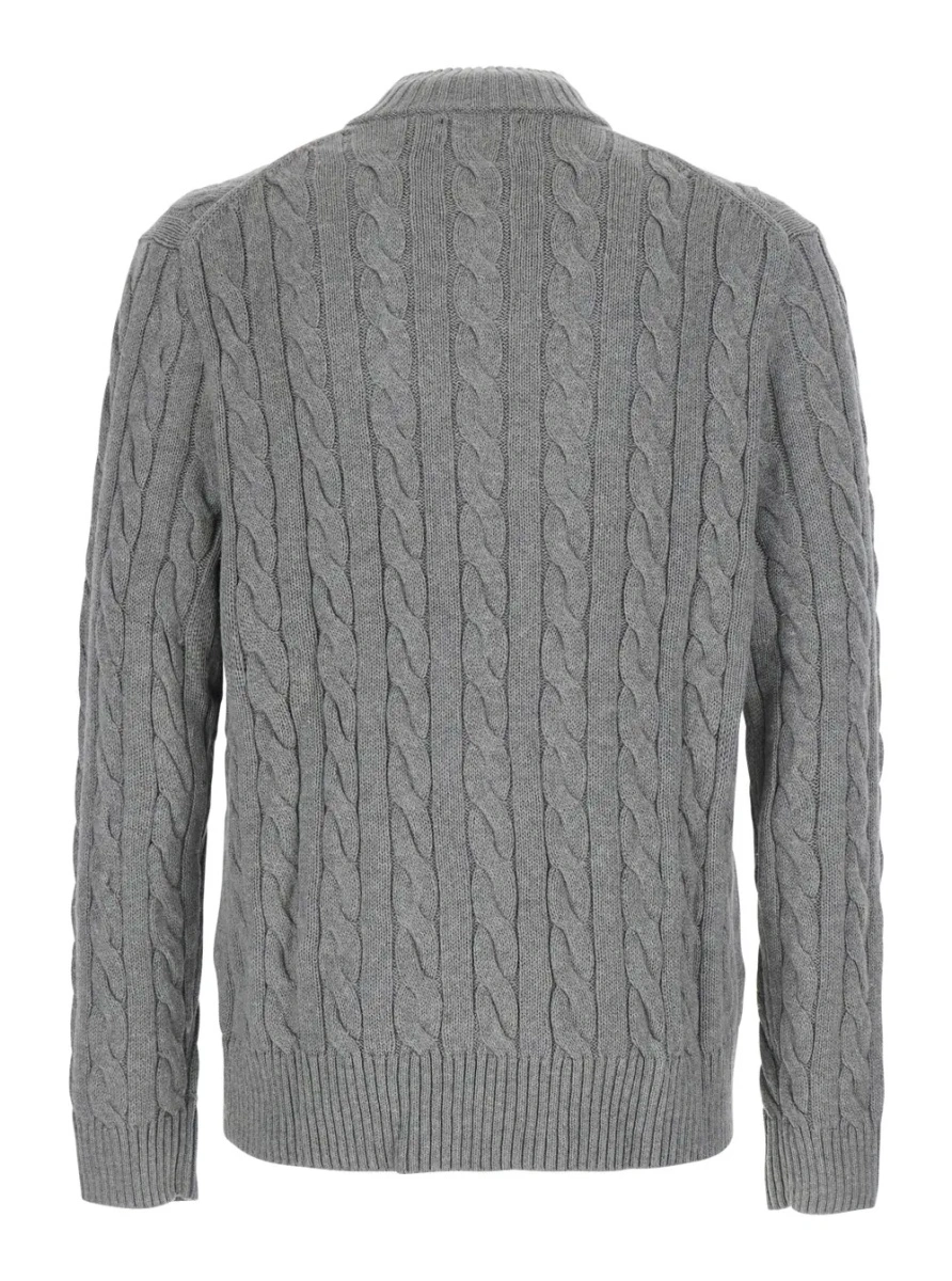 Pulover Ralph Lauren gri din bumbac - Img 2