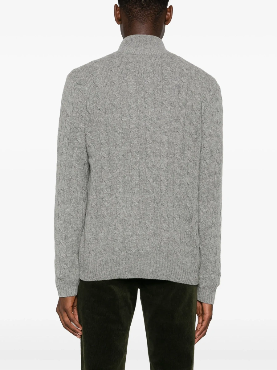 Pulover Ralph Lauren gri din casmir - Img 6