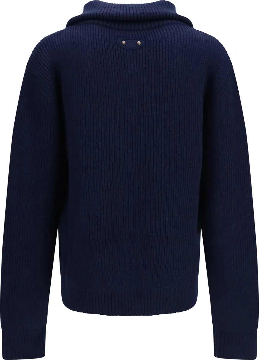 Pulover Ribbed knit zip Sweater - Img 2