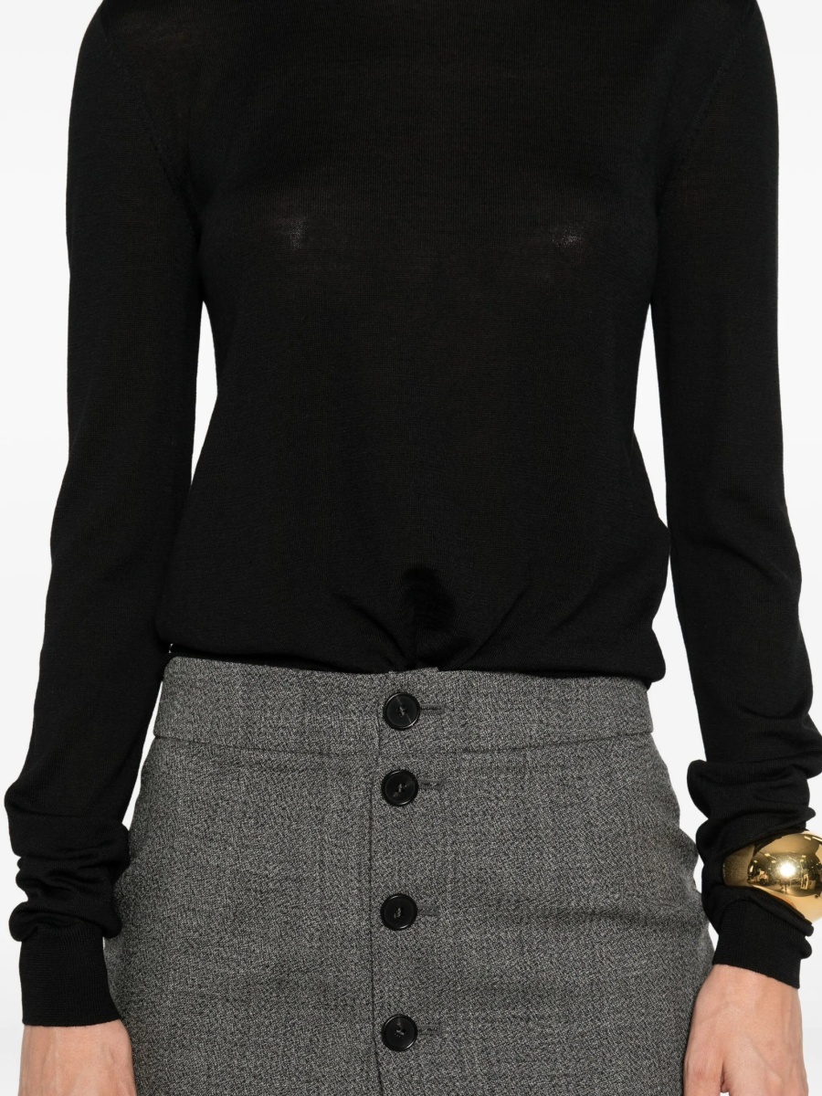Pulover Saint Laurent negru - Img 5