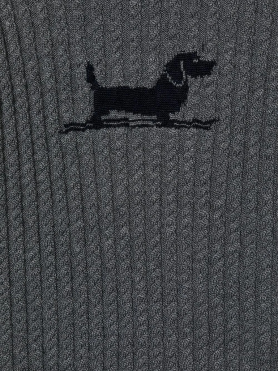 Pulover Thom Browne gri - Img 3