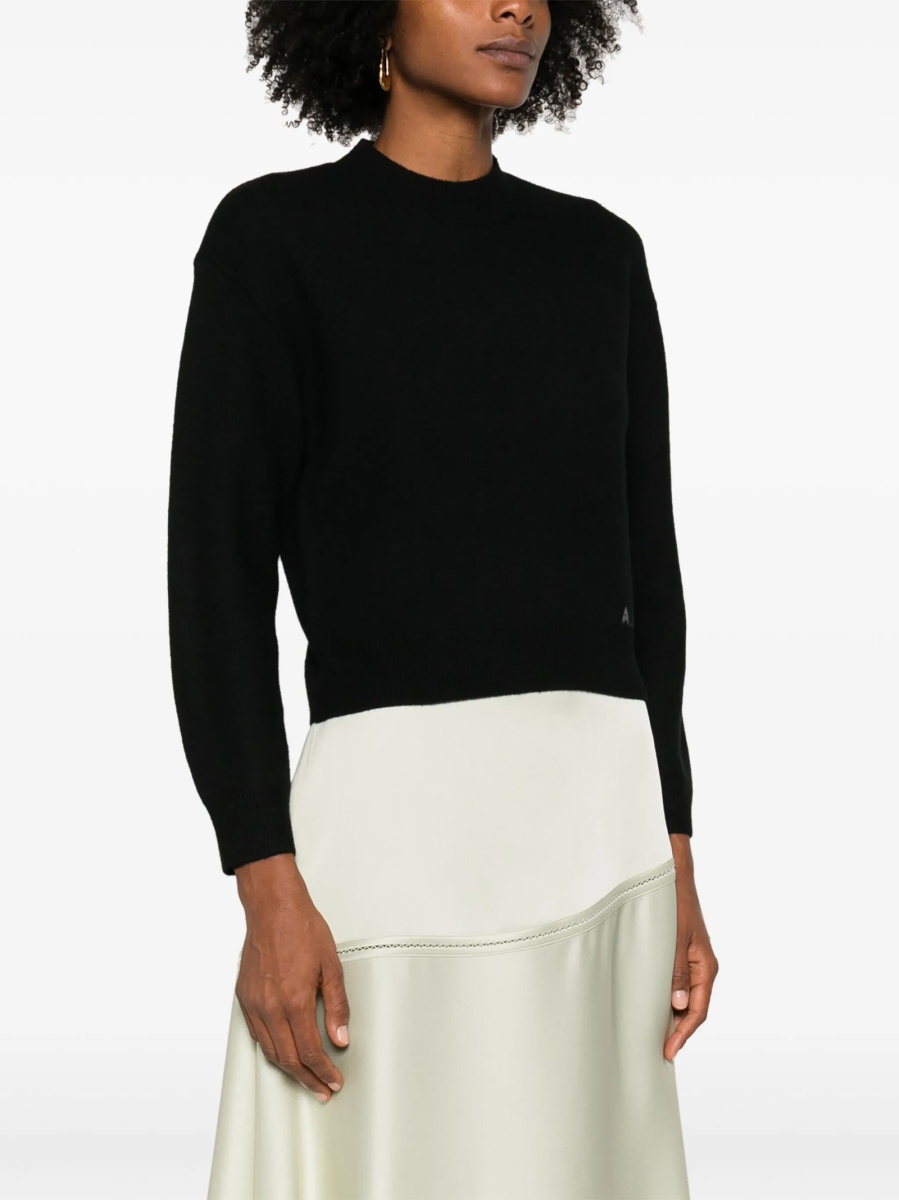 Pulover tricotat A.P.C. negru - Img 3