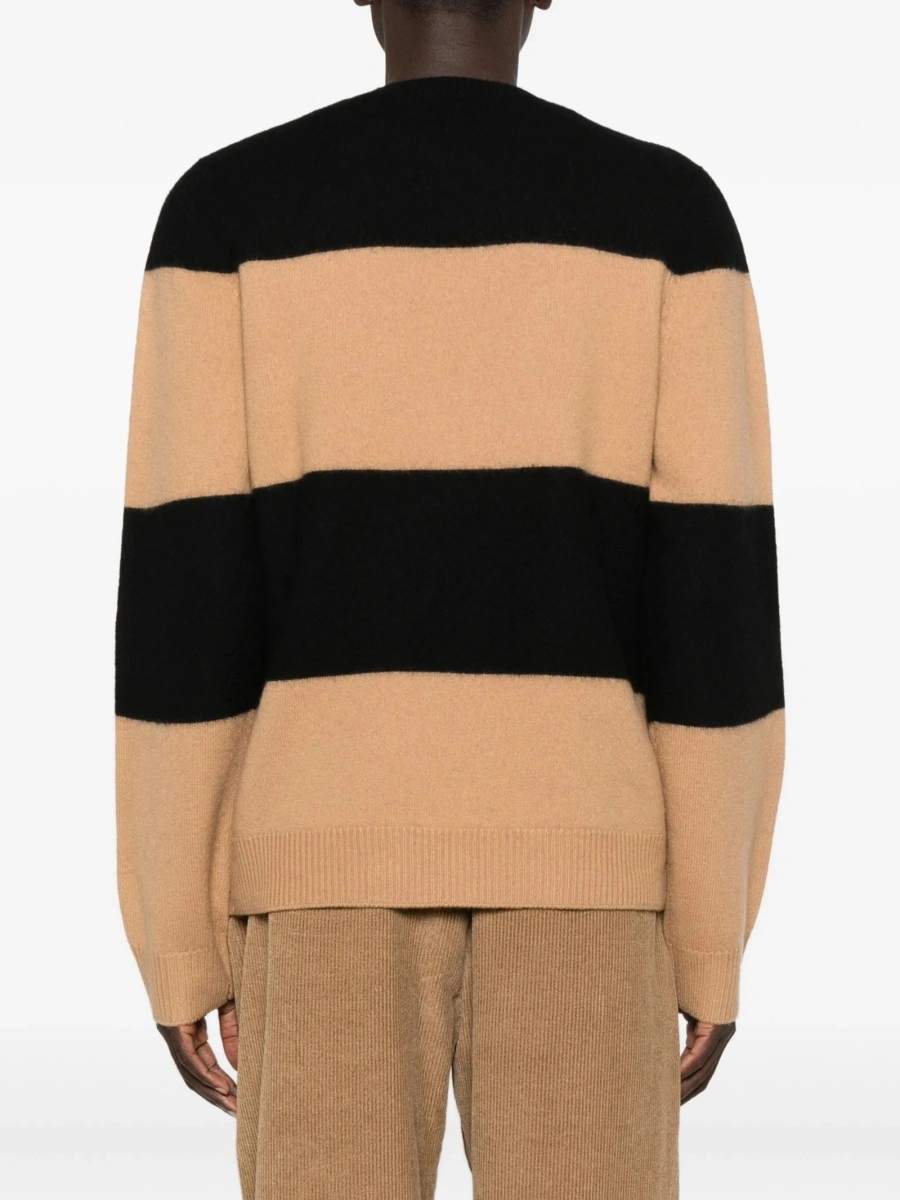 Pulover tricotat A.P.C. neutru - Img 4