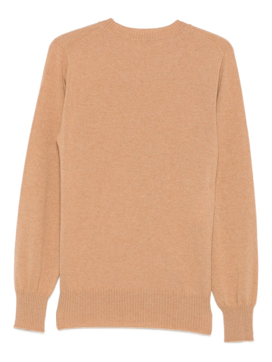 Pulover tricotat Alberta Ferretti maro - Img 2