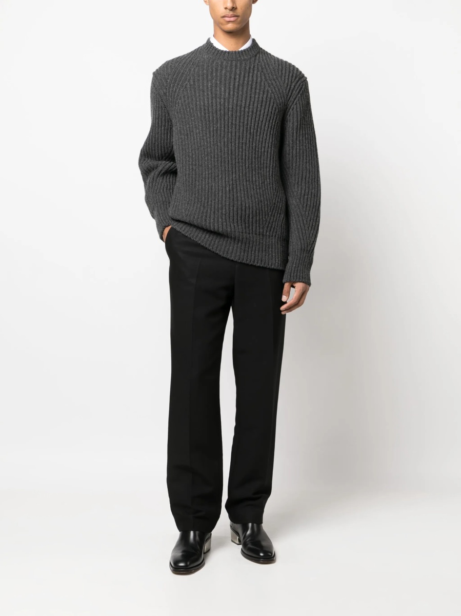 Pulover tricotat Alexander McQueen gri - Img 2